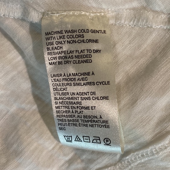 Free People || ‘Bridgette’ Tunic Top Dress Ivory Tie Neck, Lace Up Sleeve - Picture 11 of 11